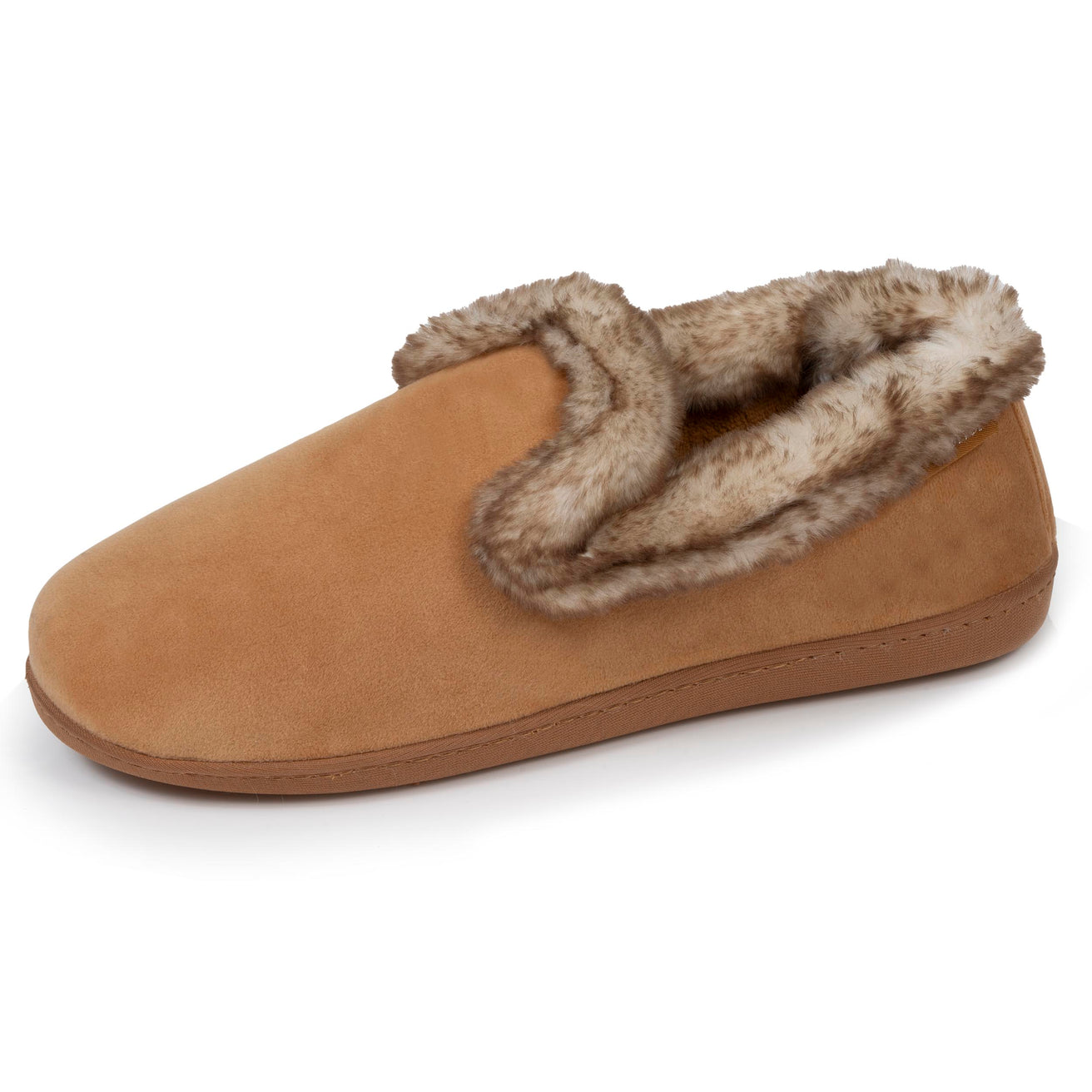 Zapatillas de casa cerradas Mujer Topo imitación piel