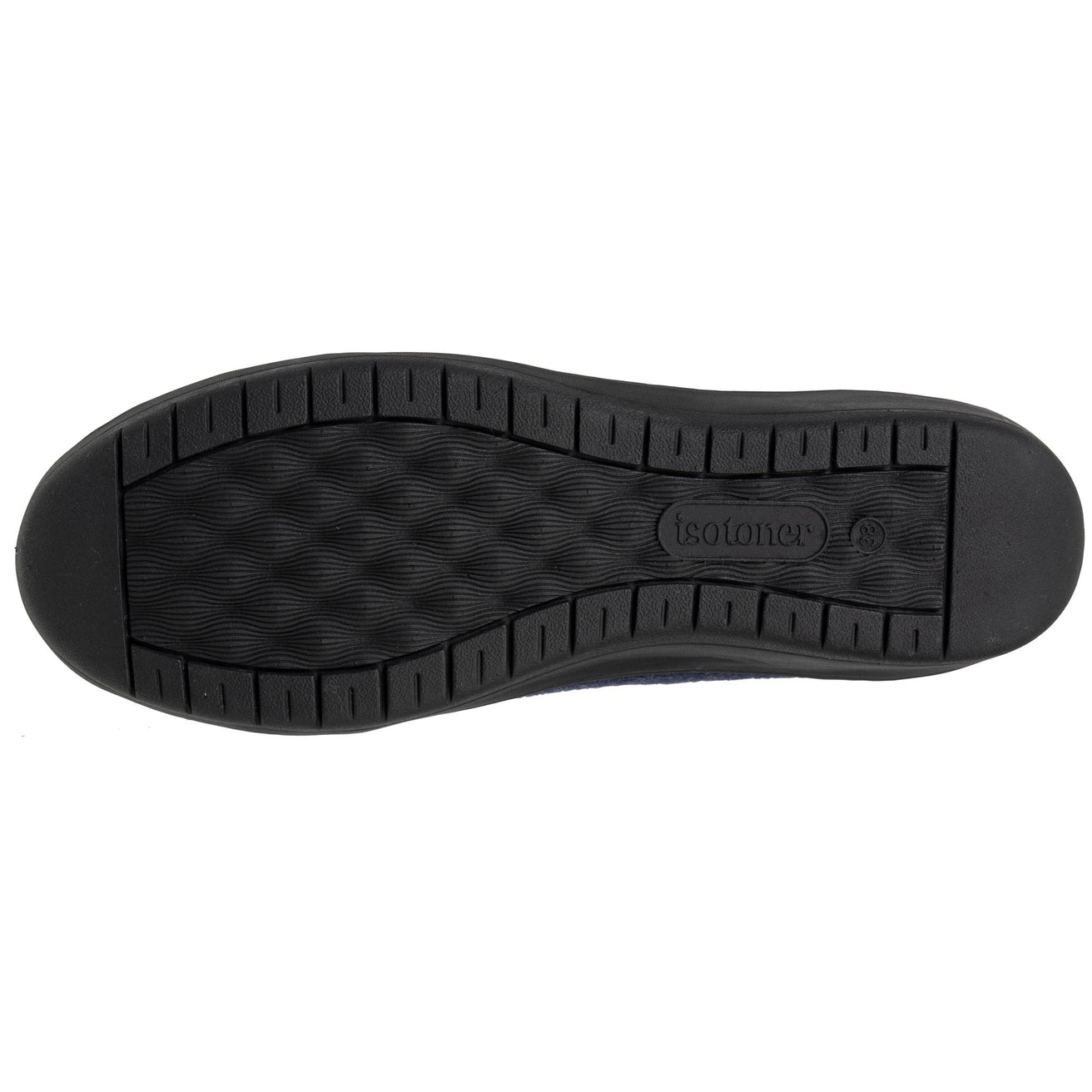 Zapatillas de casa cerradas Mujer tacón Marino