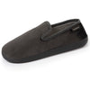 Zapatillas de casa cerradas Hombre tartán Negro kaki - Isotoner