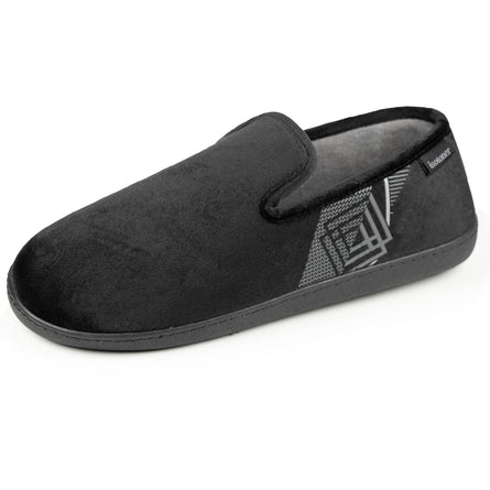 Zapatillas de casa Hombre Negro Diamante - Isotoner
