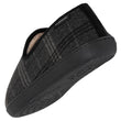 Zapatillas de casa cerradas Hombre Tartán Gris