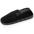 Zapatillas de casa cerradas Hombre tartán Negro