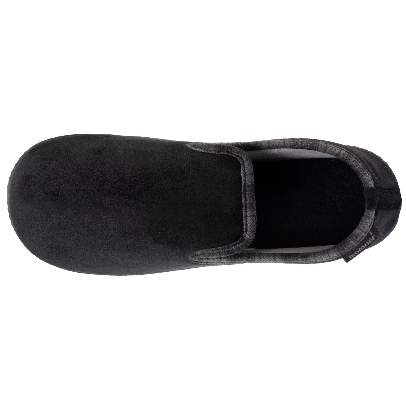 Zapatillas de casa cerradas Hombre tartán Negro