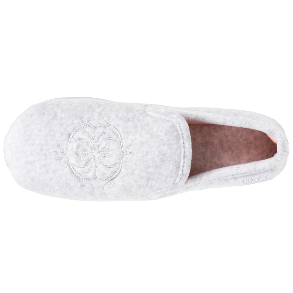 Mujer Zapatillas de casa ergonómicas Cerradas Gris brezo - Isotoner