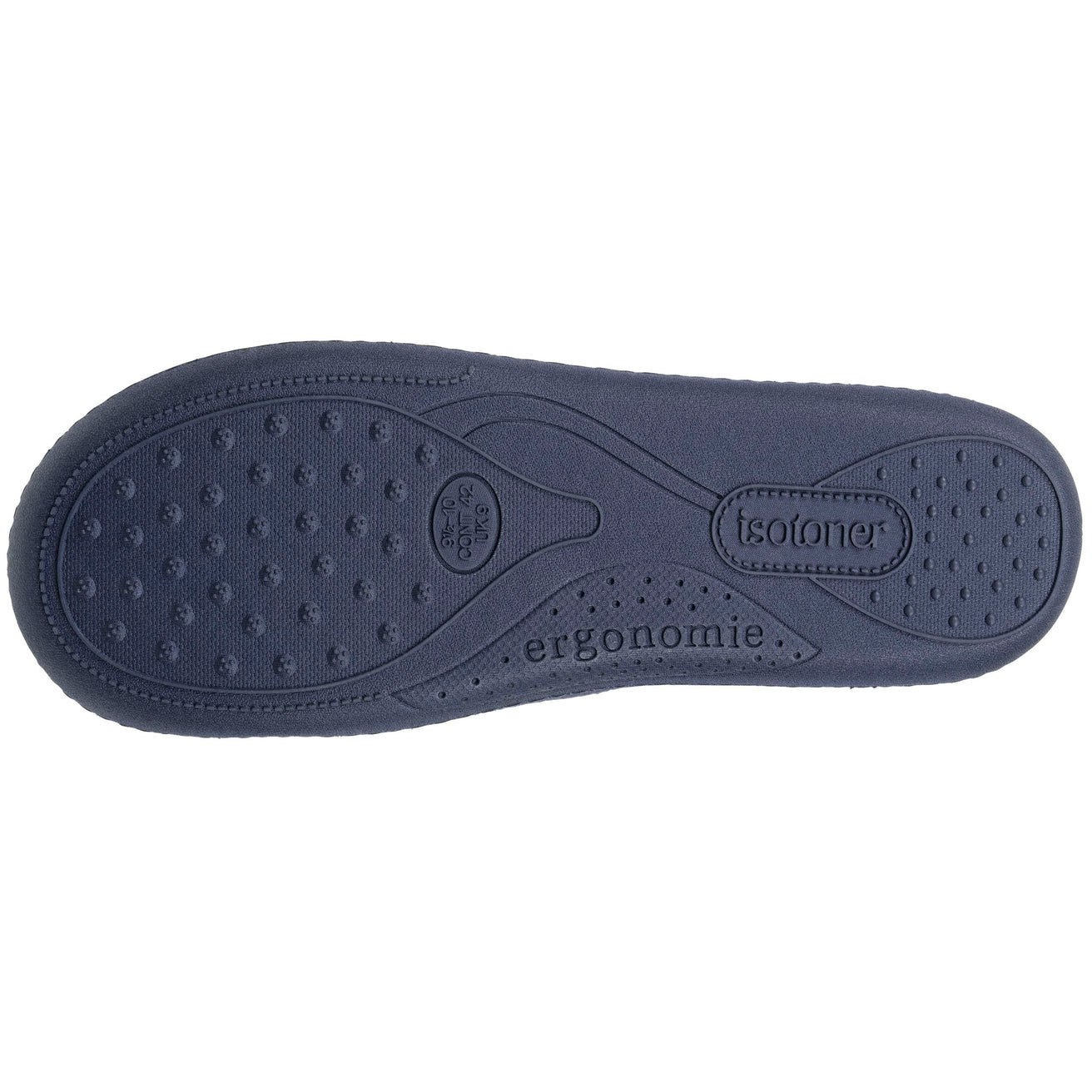 Zapatillas de casa Cerradas ergonómicas Hombre Marino jaspeado