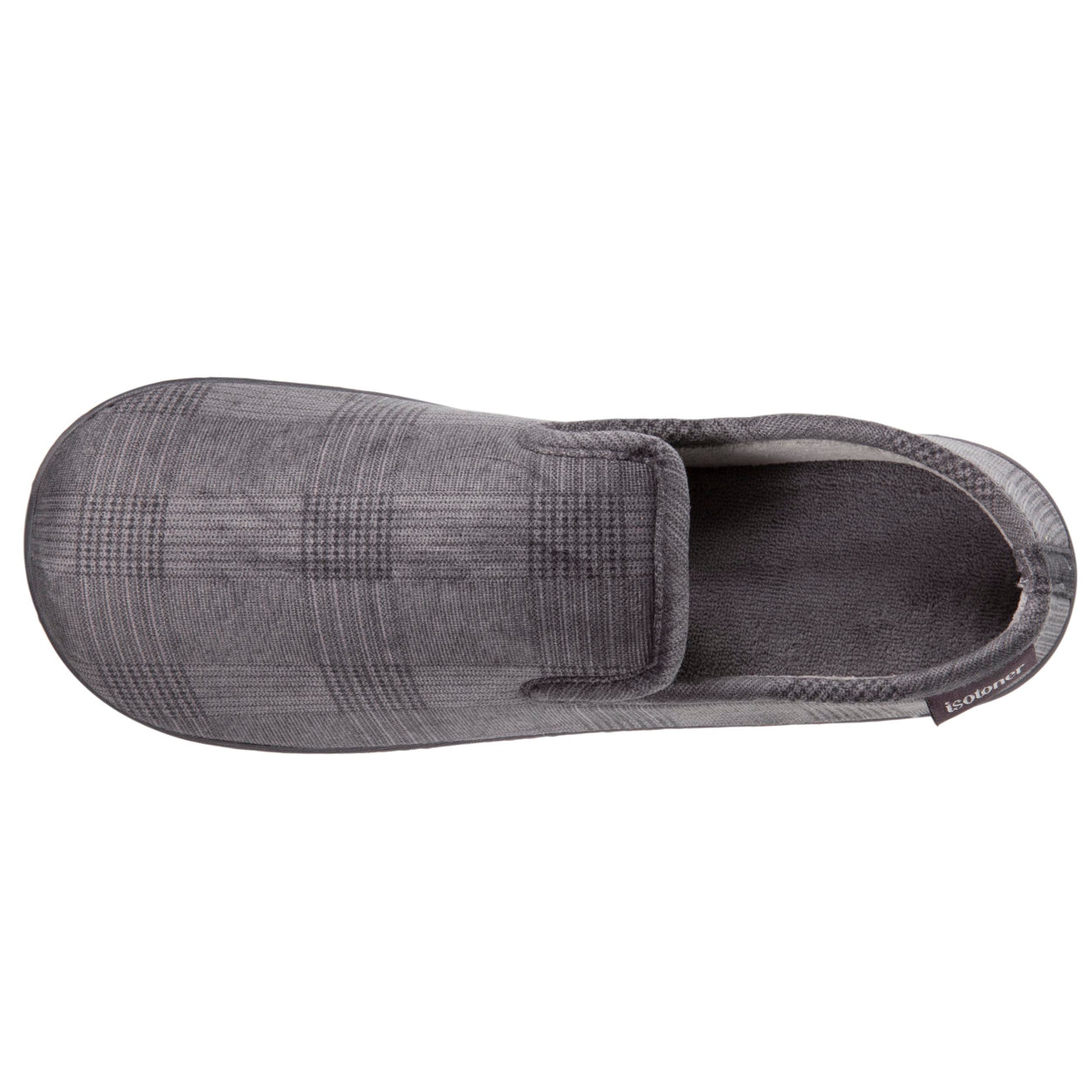 Zapatillas de casa cerradas Hombre cuadrado Gris
