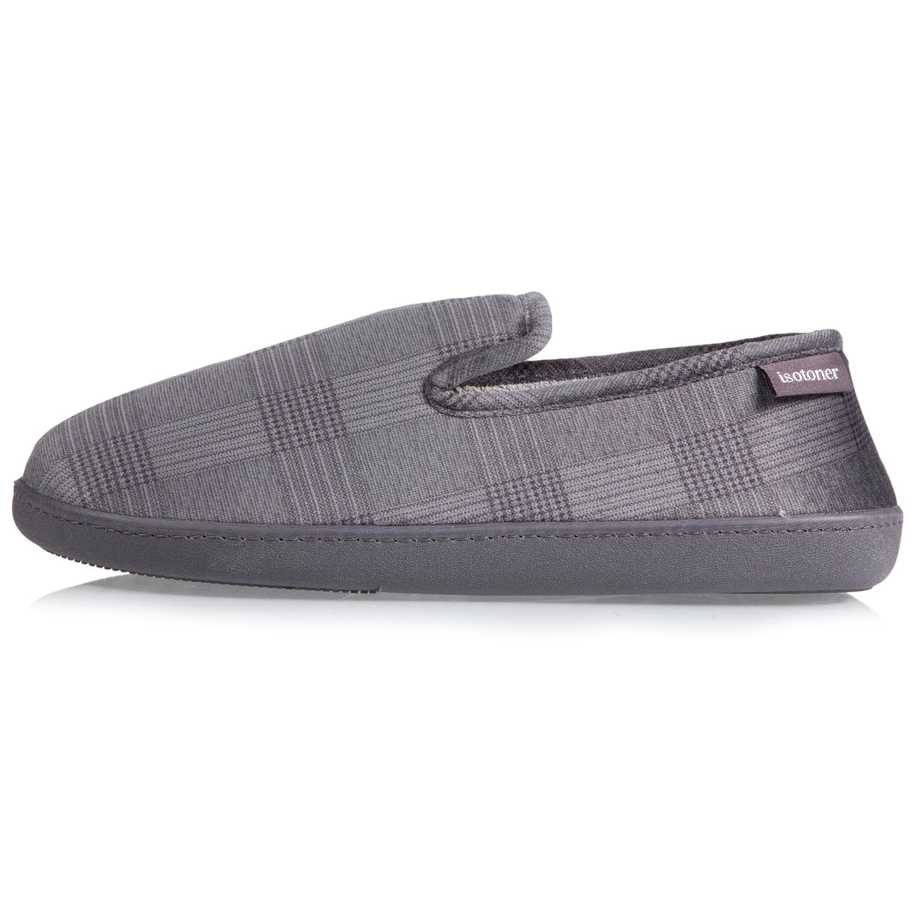 Zapatillas de casa cerradas Hombre cuadrado Gris