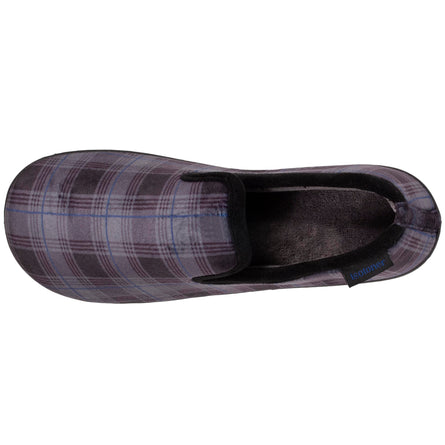 Zapatillas de casa cerradas Hombre Tartan - Isotoner