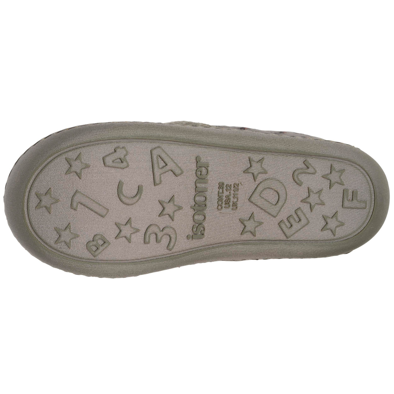 Zapatillas de casa mocasines Niños moto Caqui jaspeado