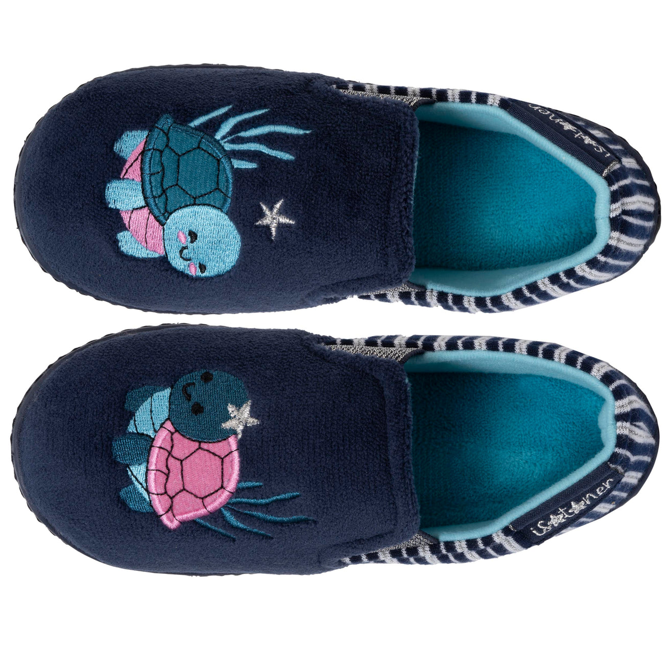 Zapatillas de casa mocasines Niños Marino Tortuga