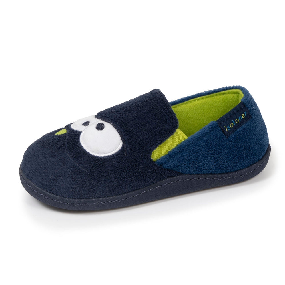 Zapatillas de casa mocasines Niños Marino monstruo amarillo - Isotoner