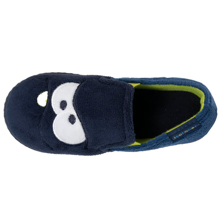 Zapatillas de casa mocasines Niños Marino monstruo amarillo - Isotoner