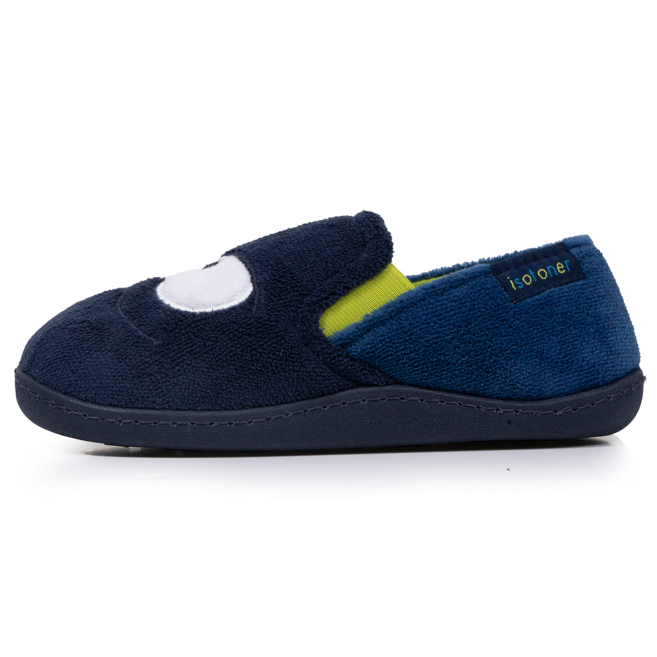 Zapatillas de casa mocasines Niños Marino monstruo amarillo