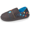 Zapatillas de casa mocasines Niños Mounstruo Gris gris chiné - Isotoner