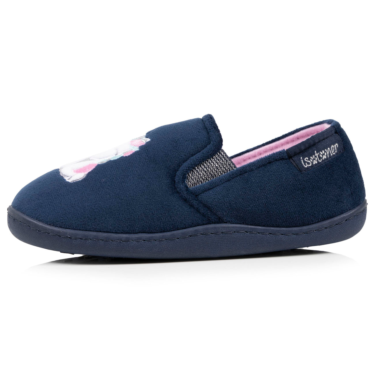 Zapatillas de casa mocasines Niños Marino unicornio