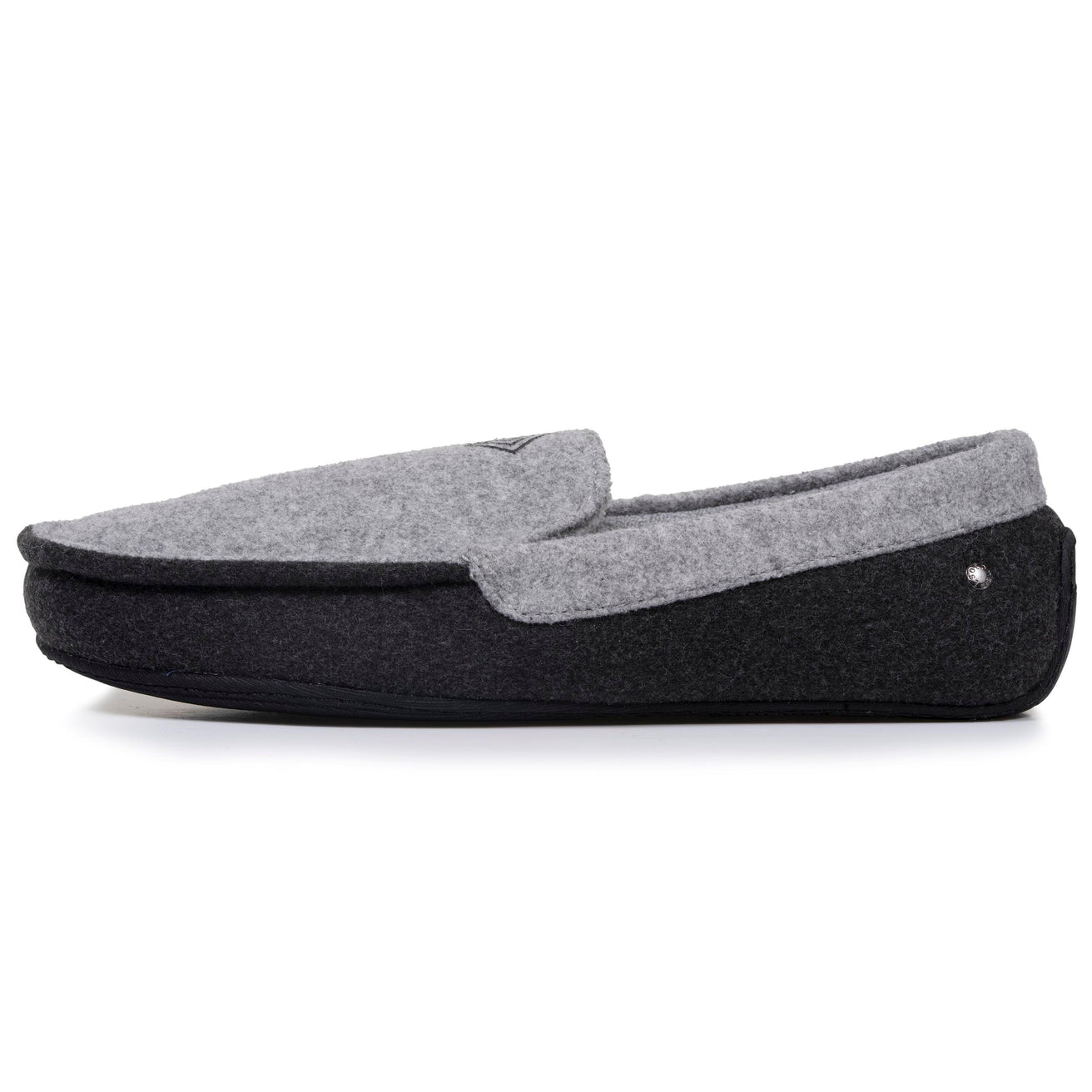 Zapatillas de casa mocasines Hombre Degradado gris
