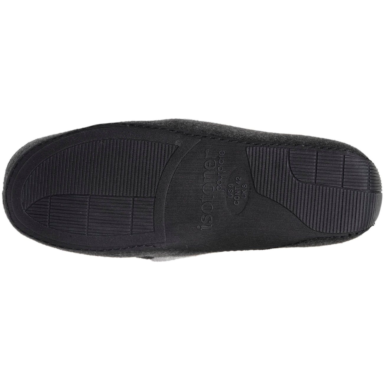 Zapatillas de casa mocasines Hombre Degradado gris
