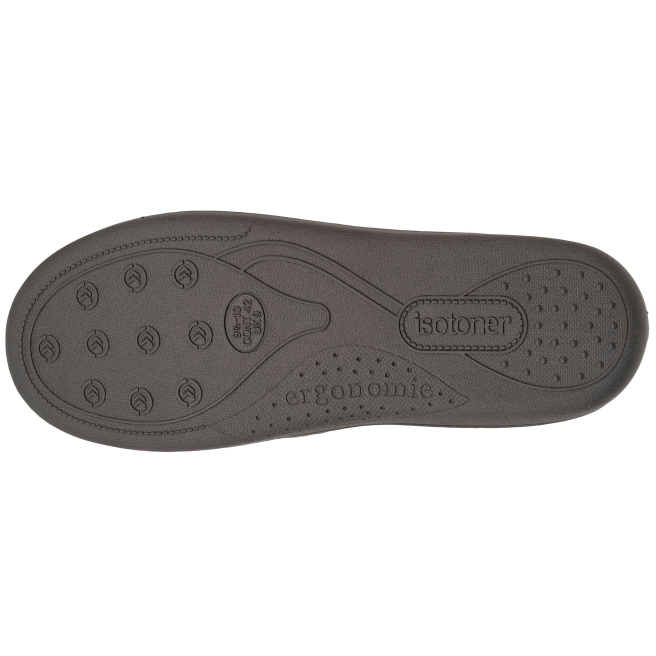 Zapatillas de casa mocasines Hombre Gris/Beige