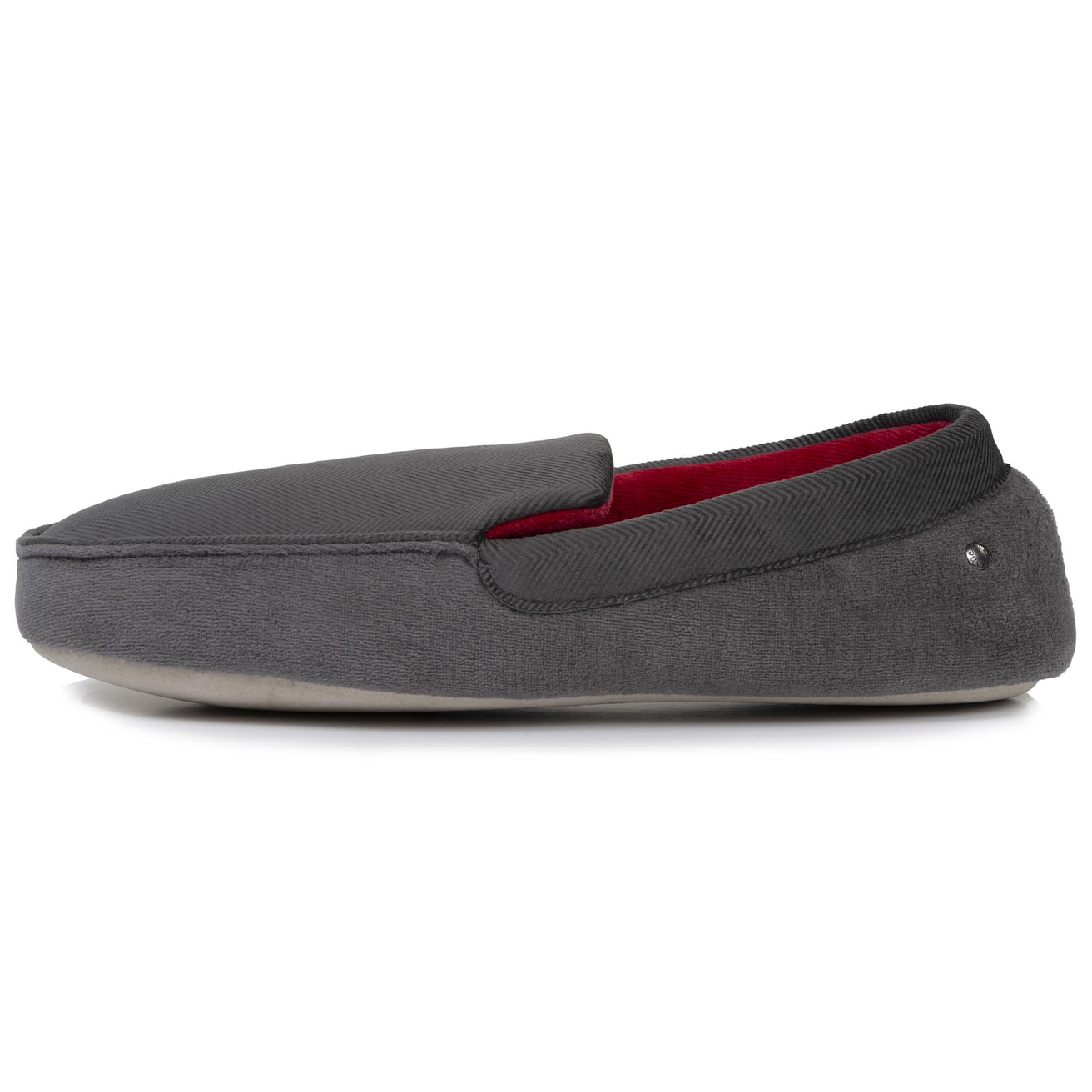 Zapatillas de casa mocasines Hombre Gris oscuro
