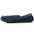 Hombre Mocasines Zapatillas de casa Azul marino moteado