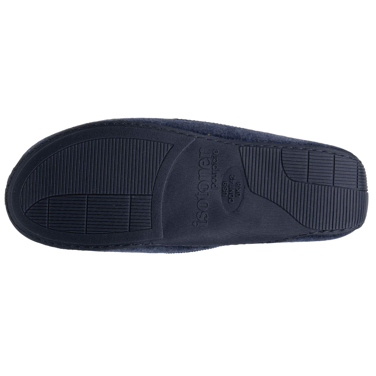 Hombre Mocasines Zapatillas de casa Azul marino moteado