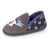 Zapatillas de casa mocasines niños mounstruo gris - Isotoner