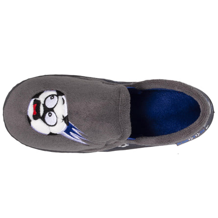 Zapatillas de casa mocasines Niños Pie Gris - Isotoner