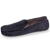 Zapatillas de casa mocasines Hombre Marino chevrón marine Isotoner