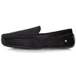 Zapatillas de casa mocasines Hombre terciopelo Negro