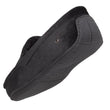 Zapatillas de casa mocasines Hombre terciopelo Negro