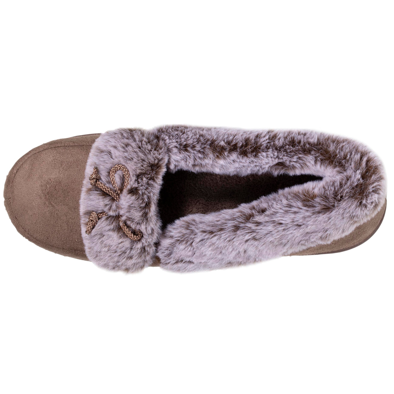 Zapatillas de casa mocasines Mujer Topo