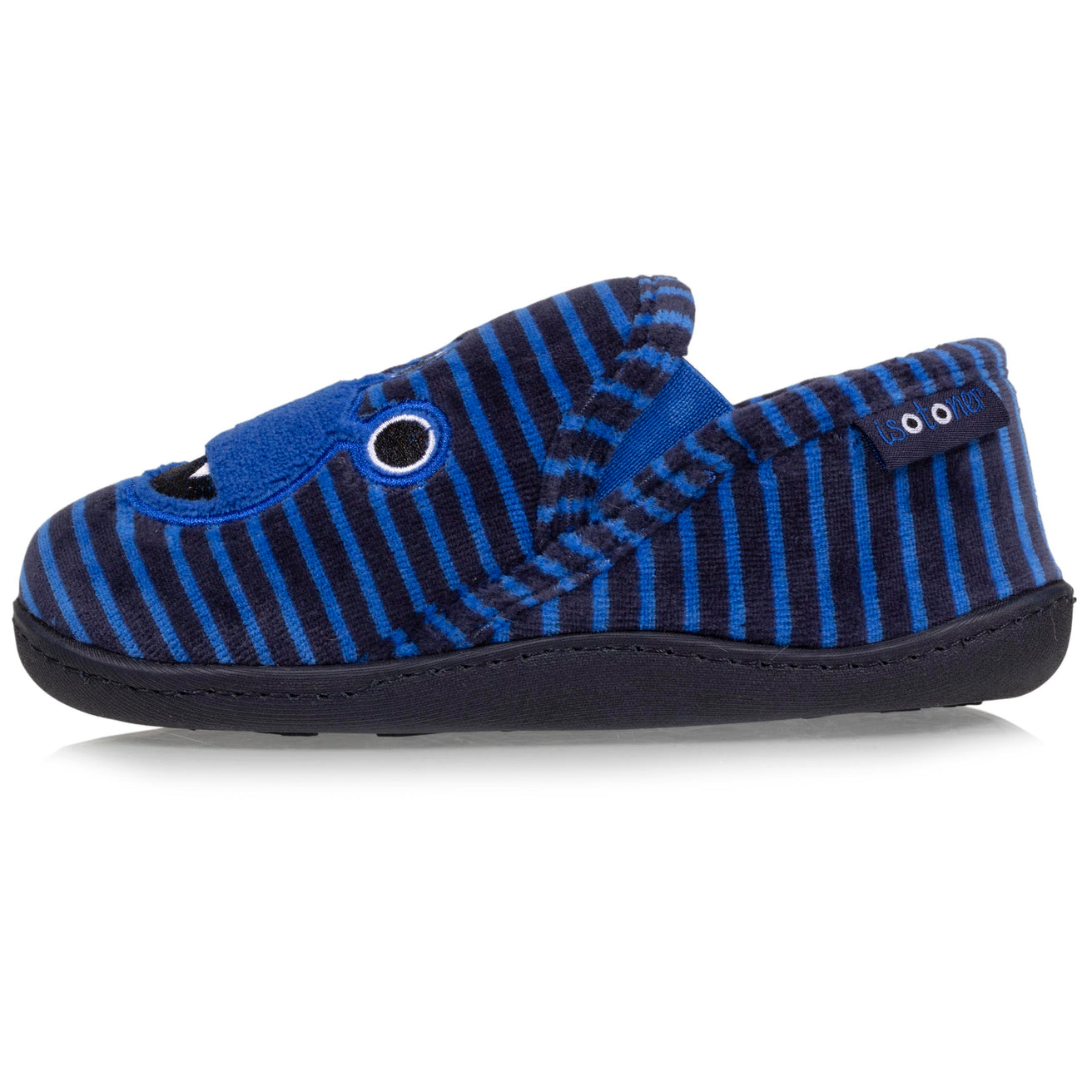 Zapatillas de casa mocasines Niños Mounstruo rayas