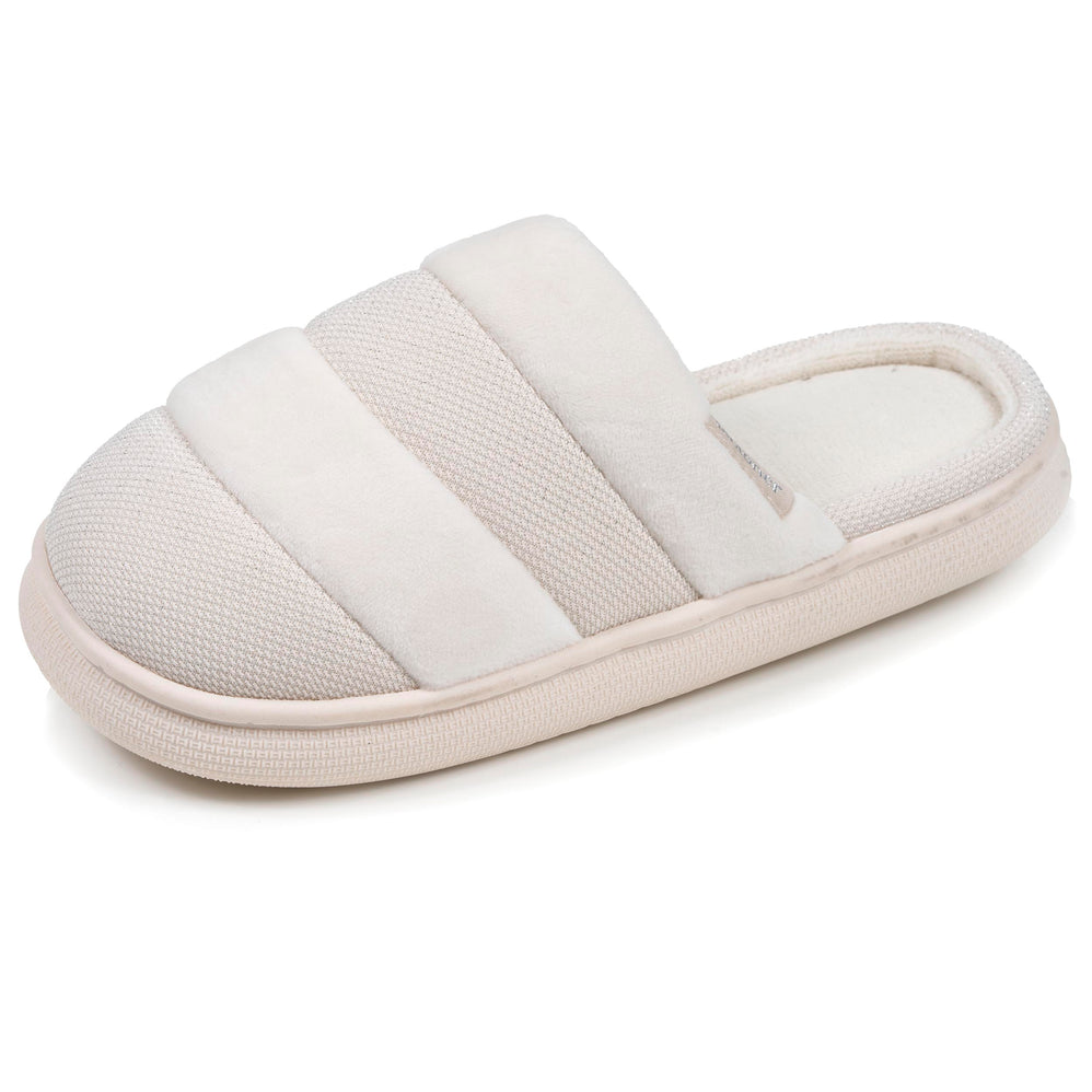 Zapatillas de casa Chinelas BLOUP Mujer Marfíl bi-material - Isotoner