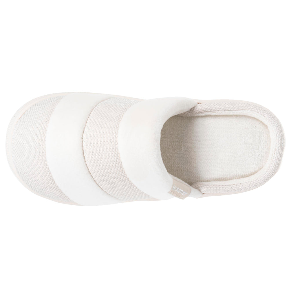 Zapatillas de casa Chinelas BLOUP Mujer Marfíl bi-material - Isotoner