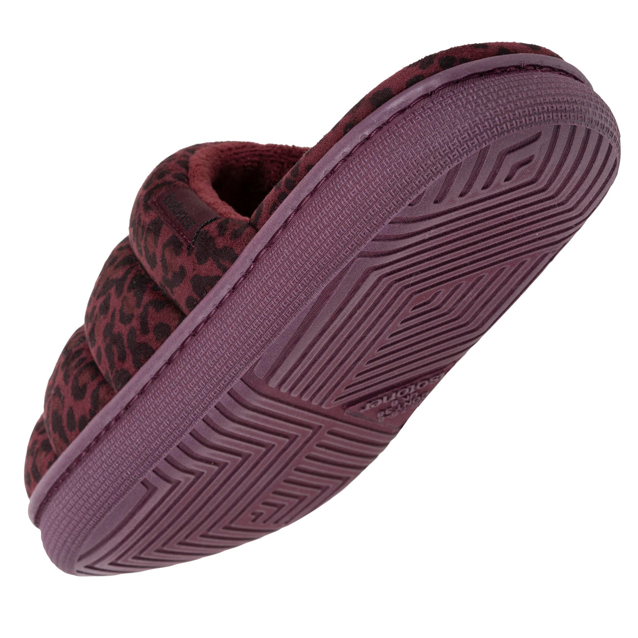 Zapatillas de casa Chinelas BLOUP Mujer Leopardo burdeos