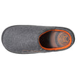 Hombre BLOUP Chinelas Zapatillas de casa Gris jaspeado