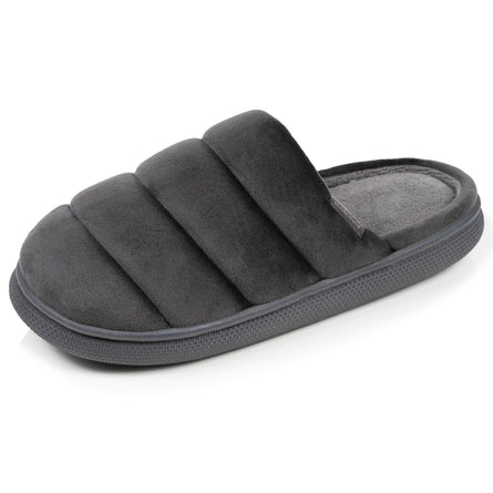 Zapatillas de casa Chinelas BLOUP Hombre Gris terciopelo - Isotoner