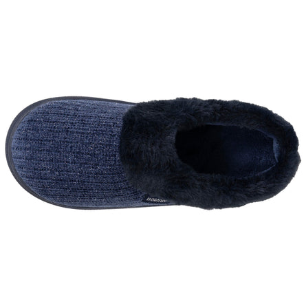 Zapatillas de casa chinelas Mujer BLOUP lurex Marino - Isotoner
