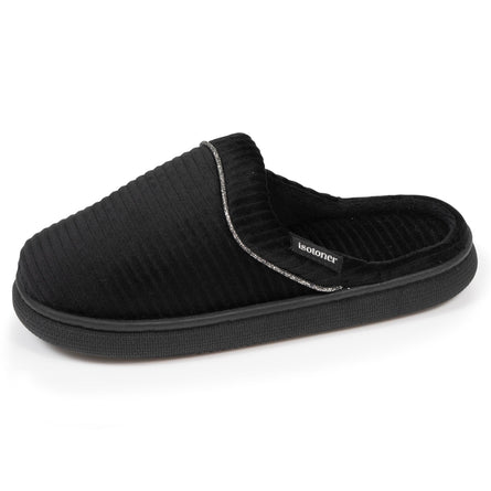 Zapatillas de casa chinelas Mujer BLOUP Negro - Isotoner