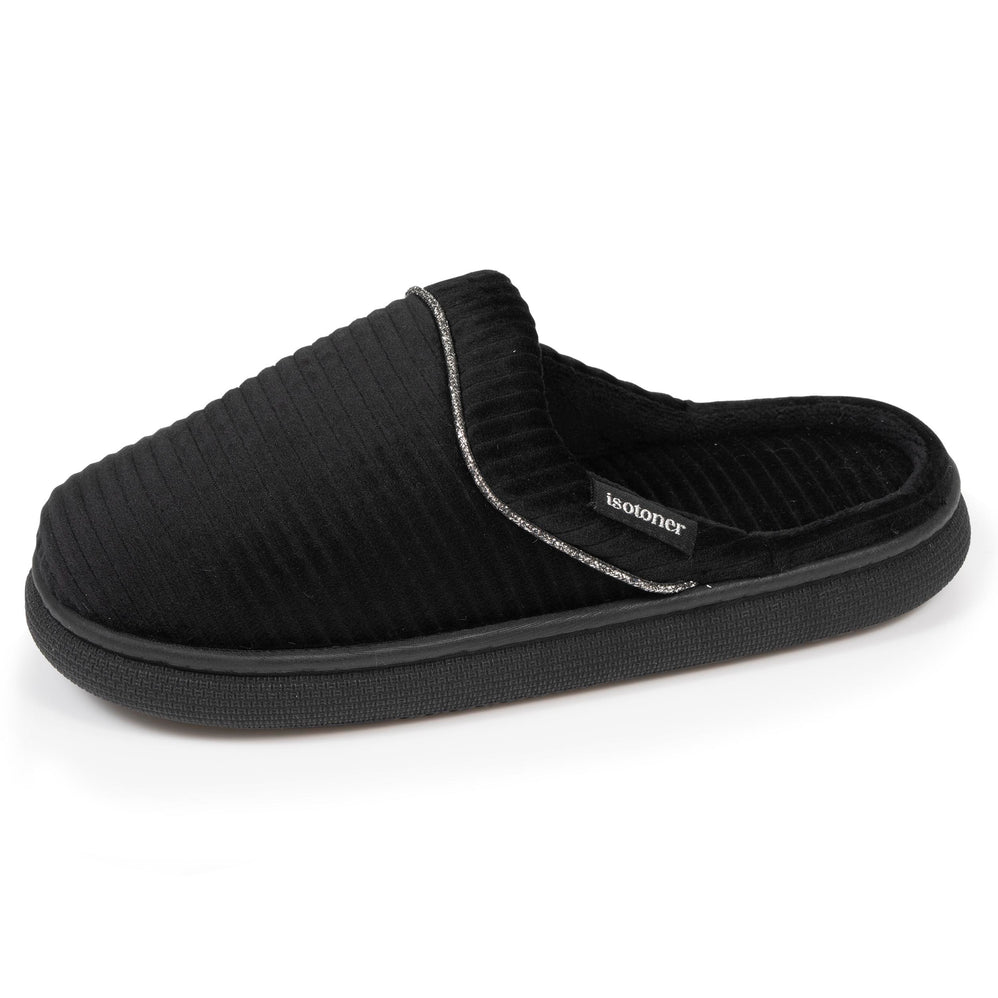 Zapatillas de casa chinelas Mujer BLOUP Negro - Isotoner