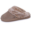 Zapatillas de casa chinelas acolchadas Mujer Beige