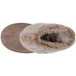 Zapatillas de casa chinelas acolchadas Mujer Beige