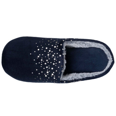 Zapatillas de casa chinelas Mujer Estrellas Marino - Isotoner