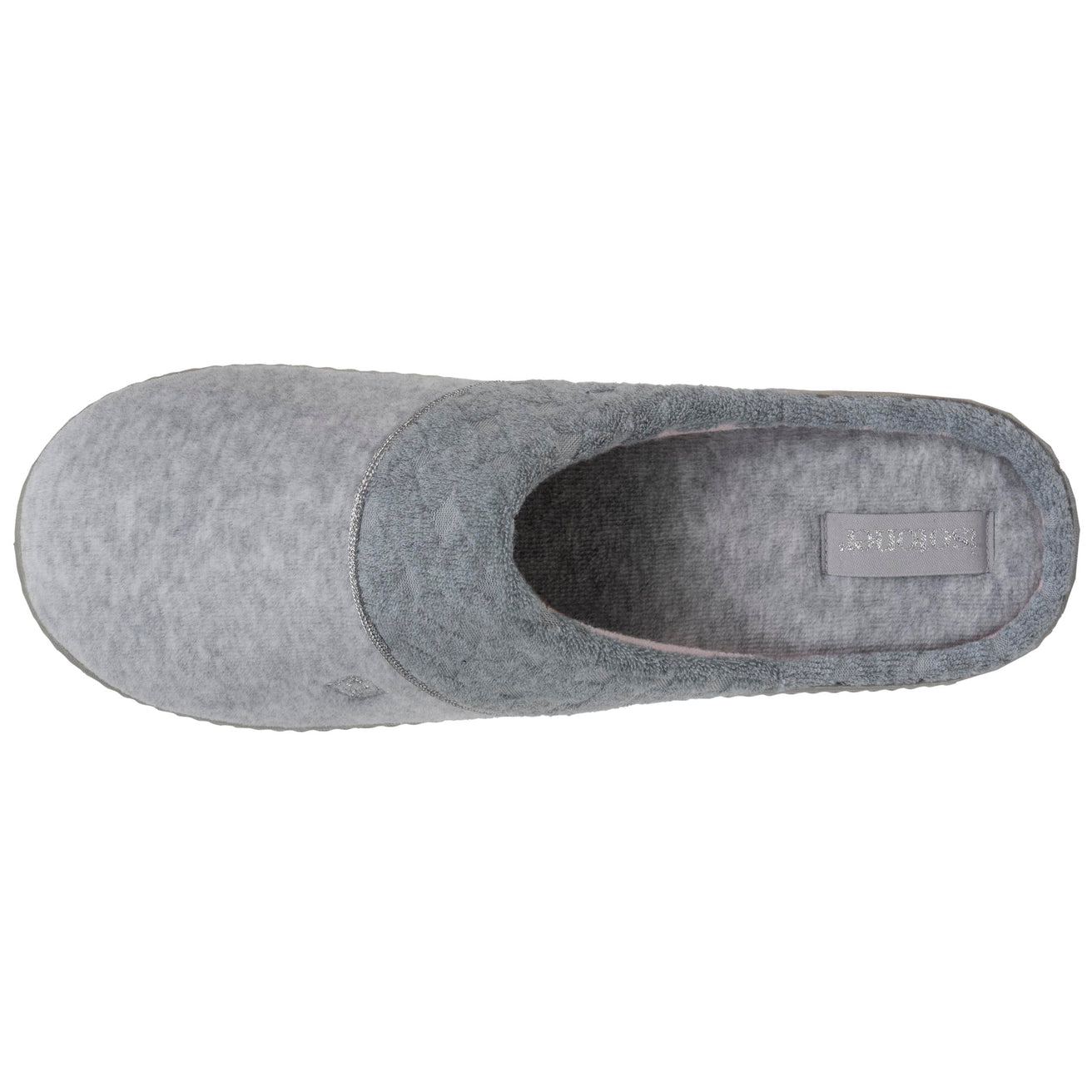 Zapatillas de casa chinelas Mujer Gris jaspeado fieltro
