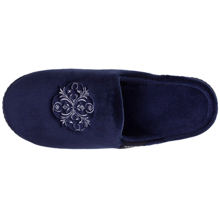 Zapatillas de casa chinelas Mujer Marino blasón - Isotoner