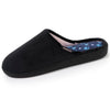Zapatillas de casa chinelas Mujer Gris jaspeado fieltro noir - Isotoner
