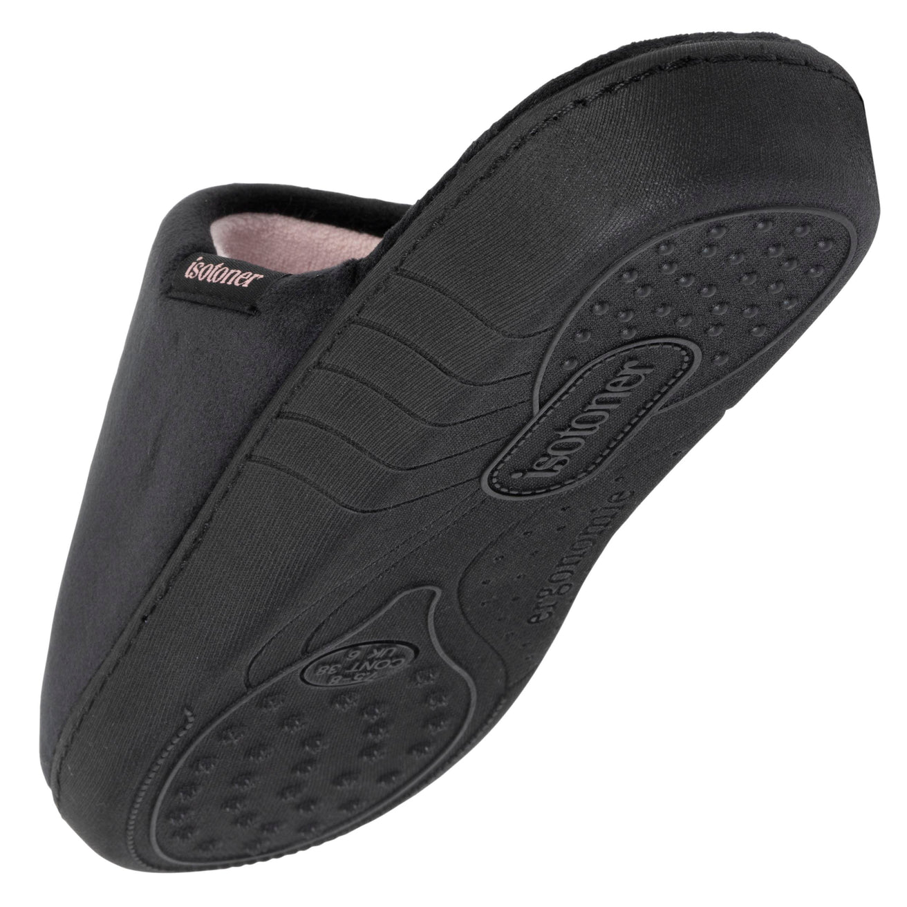 Zapatillas de casa chinelas Mujer Negro Libertad