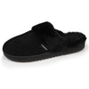 Chaussons-mules-Femme-Noir-fourrure-Isotoner-90283_AAG_1