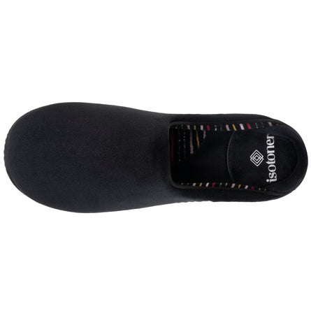 Zapatillas chinelas Mujer Negro interior de rayas - Isotoner