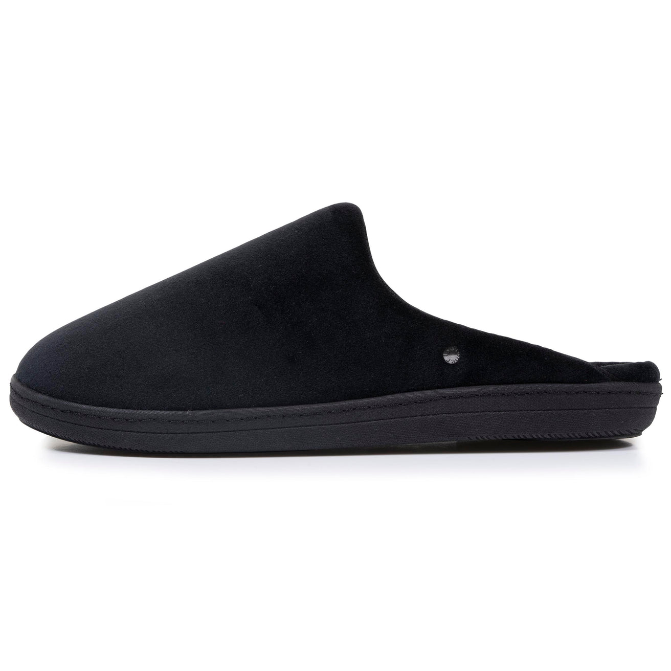 Zapatillas chinelas Mujer Negro interior de rayas